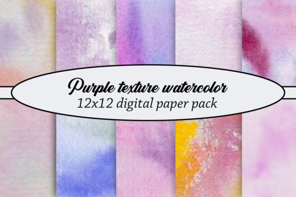 Purple Texture Watercolor: Elevating Blog and Web Design with Editorial Elegance