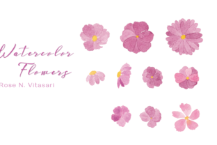 Watercolor Flowers Part 1 Patterns