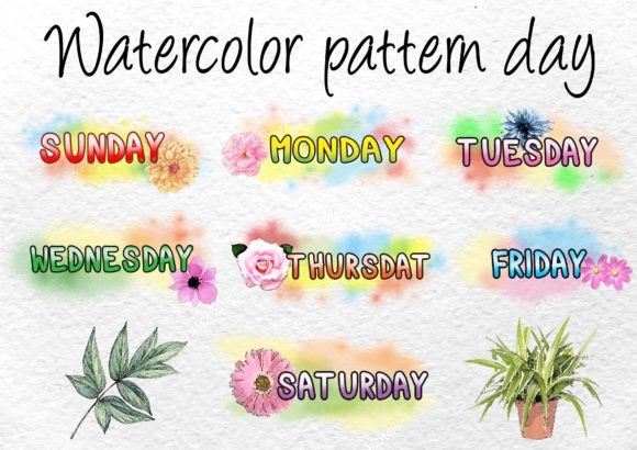 Watercolor Pattern Day: A Fresh Graphic Design Asset for Crafters